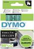 Etichette DYMO D1 40919 Poliestere Colore Nastro: Verde Colore carattere:Nero 9 mm 7 m
