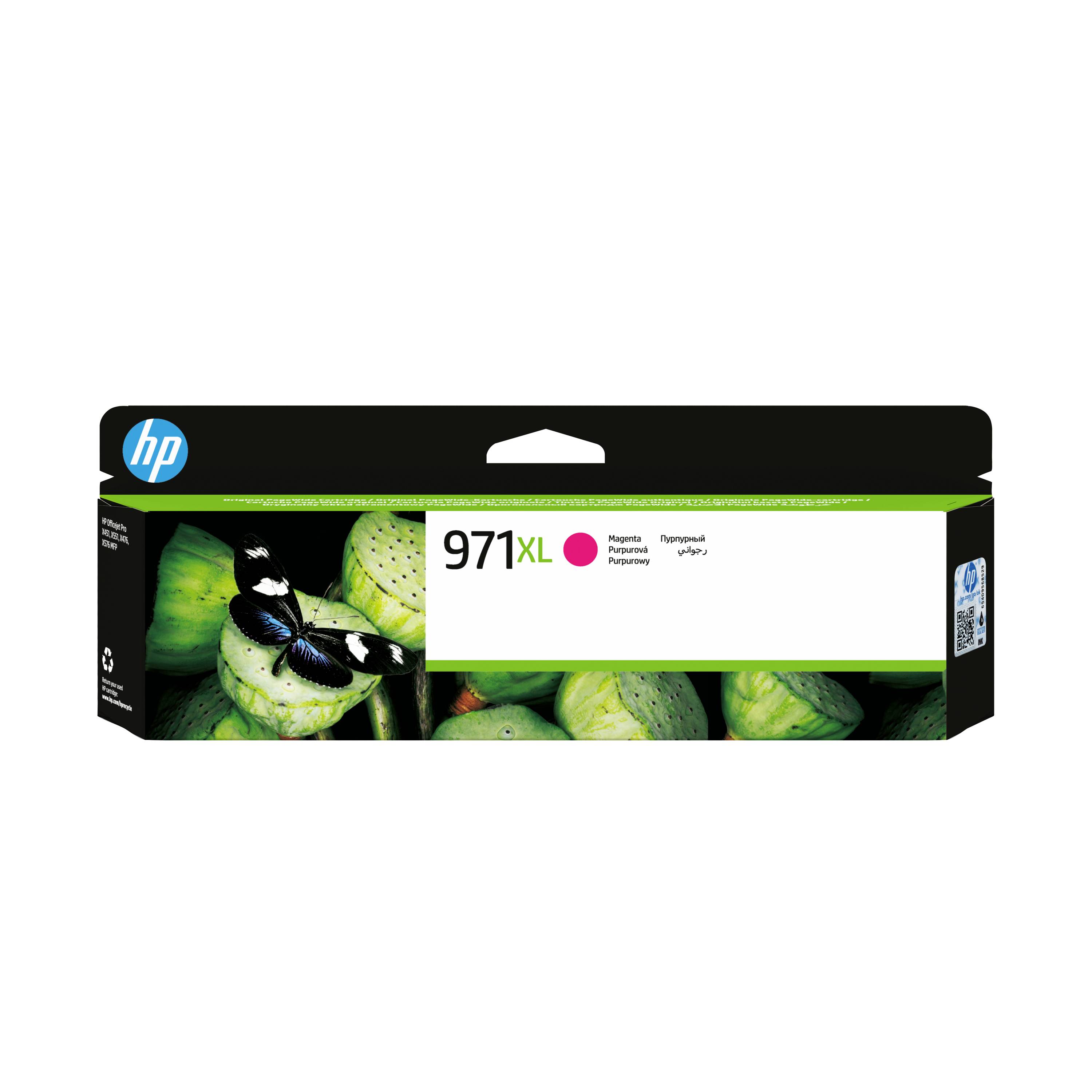 HP Cartuccia 971XL Originale Magenta CN627AE Inchiostro