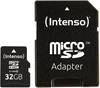 Intenso High Performance Scheda microSDHC 32 GB Class 10 incl. Adattatore SD