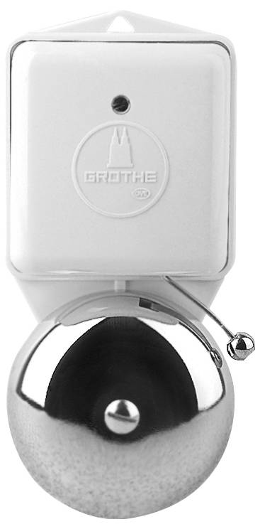 Grothe 24091 Campanello 230 V (max) 85 dBA Grigio, Argento