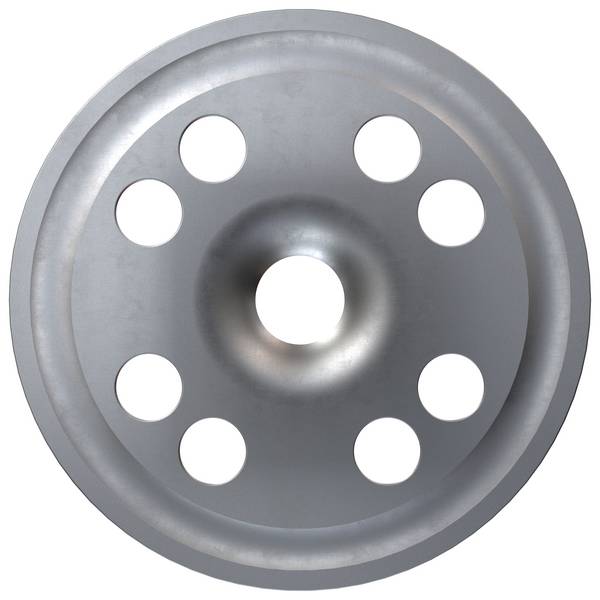 Piastra per isolamento Fischer DTM 70/10 verz. 3 mm 70 mm 44318 50 pz.