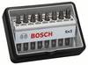 Bosch Accessories Robust Line 2607002558 Kit inserti 8 parti Croce Phillips, Croce Pozidriv Torsionszone