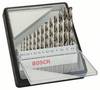 Bosch Accessories 2607010538 HSS Kit punte a spirale da metallo 13 parti rettificato DIN 338 Alberino cilindrico 1 KIT