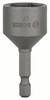 Bosch Accessories 2608550072 2608550072 Bussola per viti a testa esagonale 17 mm Impronta (cacciavite) 1/4" (6.3 mm) 50 mm 1 pz.