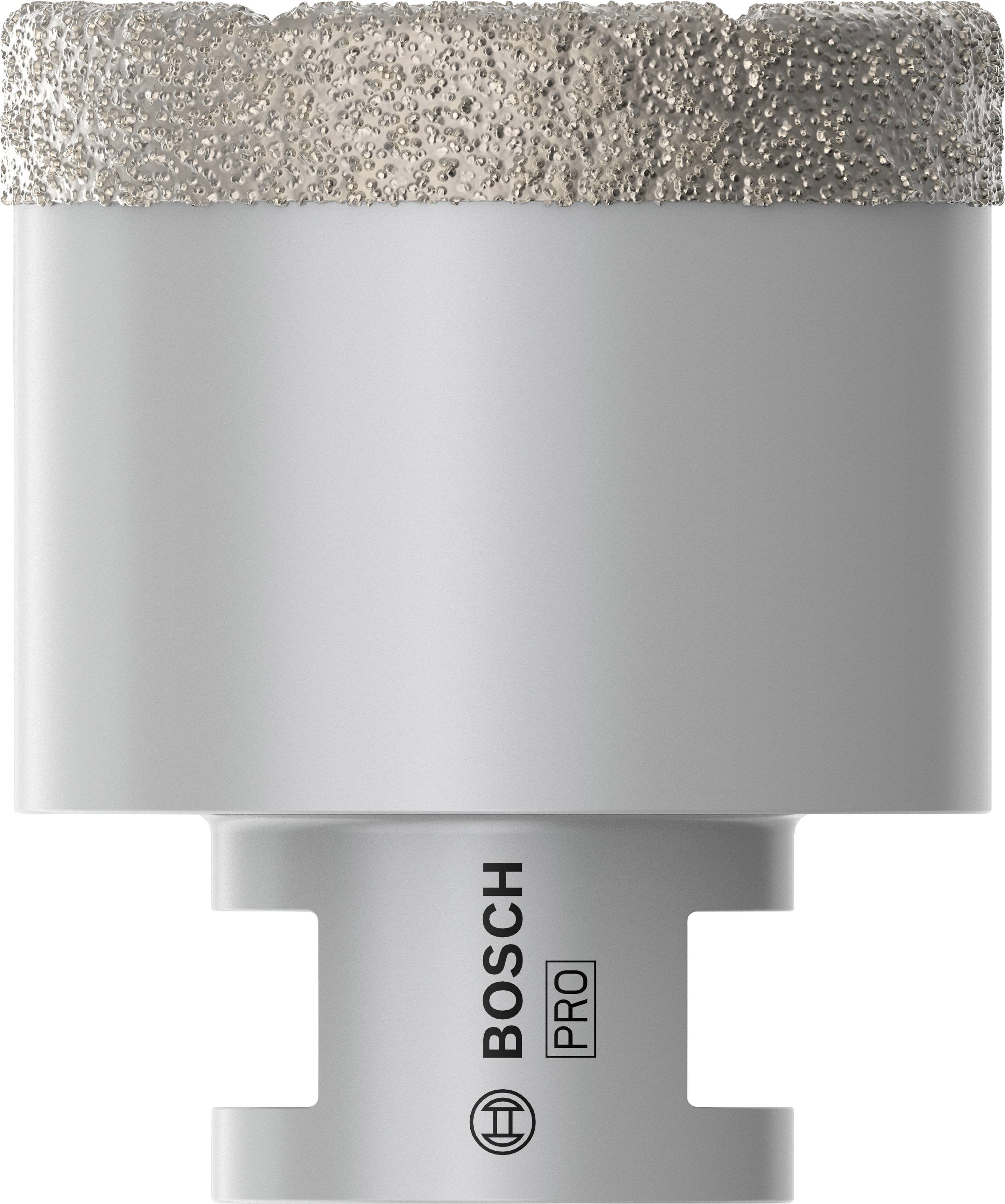 Bosch Pro Grigio Adattatore per sega a tazza con taglio diamantato, utilizzato per tagliare materiali duri come le piastrelle.