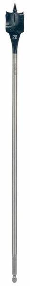 Bosch 2608595415 Mecchia per legno 28 mm Lunghezza totale 400 mm 1/4" (6.3 mm) 1 pz.