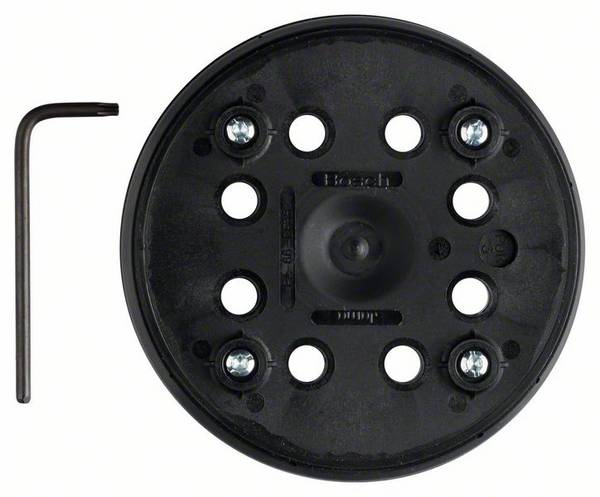 Bosch Accessories 2608601169 Disco di levigatura medio, 125 mm, per PEX 270 A, PEX 270 AE Diametro 125 mm