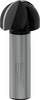 Bosch Accessories 2608628473 Fresa per filetti cavi Lunghezza 57 mm Dimensione, Ø 24 mm Diametro albero 12 mm