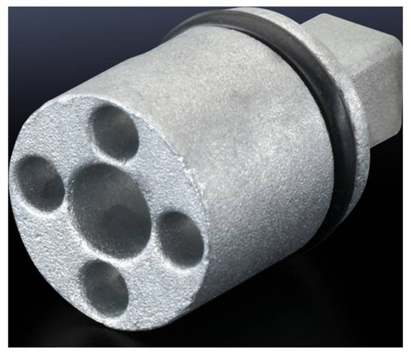 Rittal SZ 2307.000 Inserto di chiusura Fiat Zinco pressofuso 1 pz.