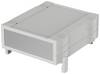 Bopla BOTEGO BO 32009 Contenitore da tavolo (L x L x A) 196.9 x 174 x 65.2 mm ABS Grigio (RAL 7035) 1 pz.