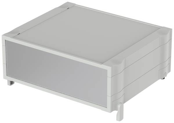 Bopla BOTEGO BO 62618 Contenitore da tavolo (L x L x A) 256.9 x 307.35 x 110.92 mm ABS Grigio (RAL 7035) 1 pz.