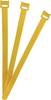 FASTECH® ETK-3-250-0208 Fascette a strappo per raggruppare Lato morbido e lato rigido (L x L) 250 mm x 13 mm Giallo 1 pz.