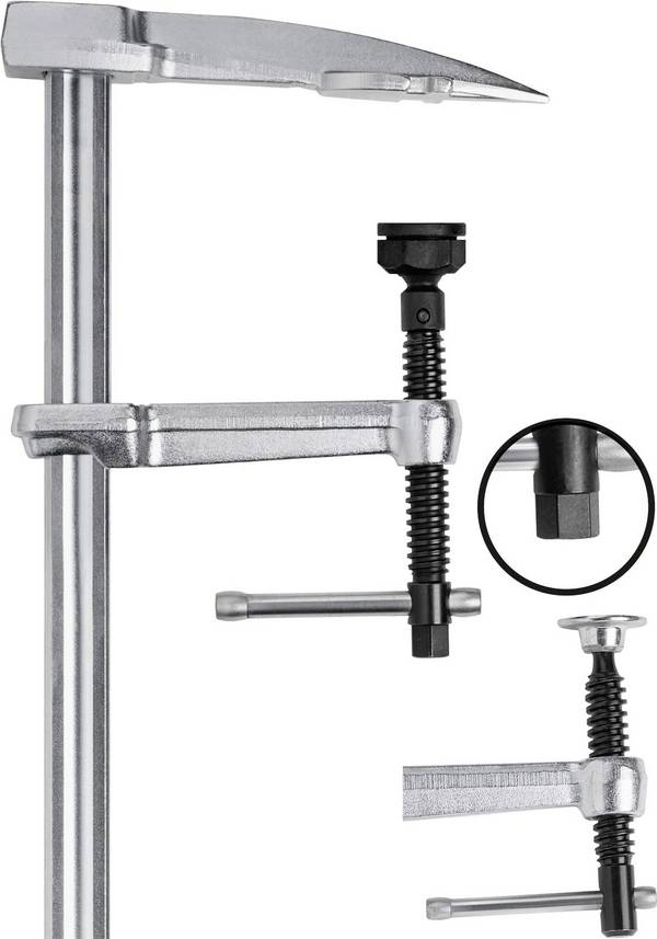 Bessey SPZ60K Morsetto a vite Apertura (max.):600 mm  Misura della sporgenza:120 mm
