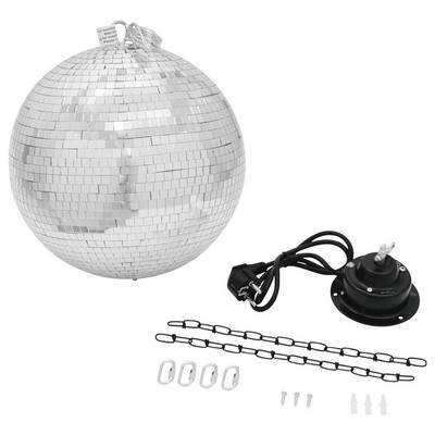 Noleggio Palla a Specchi 100cm - Sfera Specchiata Discoteca Noleggio Palla a Specchi 100cm - Sfera Specchiata Discoteca