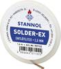 Stannol Solder Ex Treccia Lunghezza 1.6 m Larghezza 1.0 mm Imbevuto di flussante