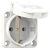 PCE 601.450.02 Presa da pannello IP54 Bianco