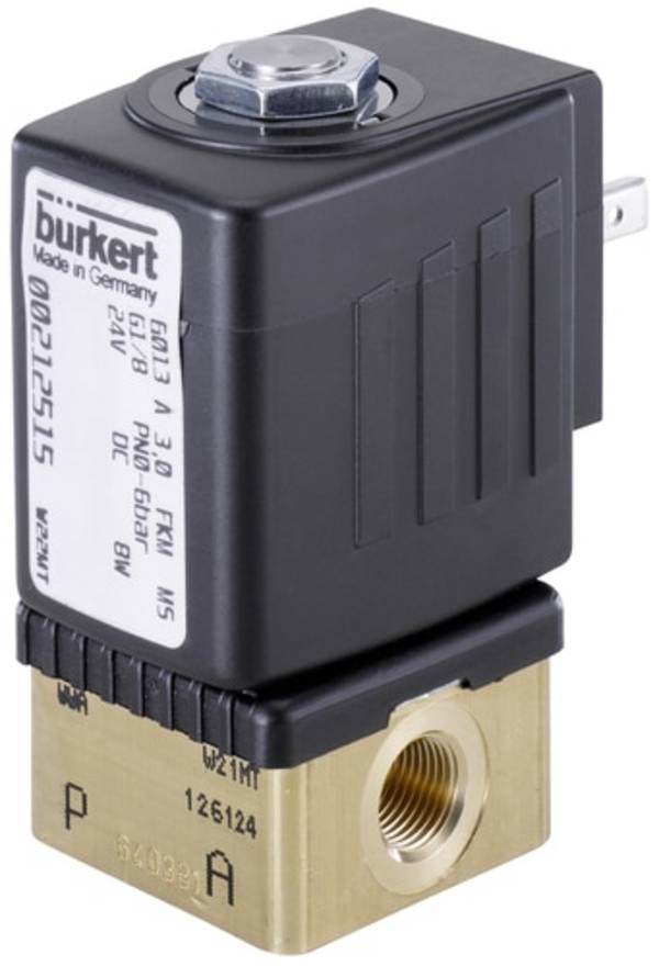 Bürkert Valvola ad azionamento diretto 135441 6013 230 V/AC G 3/8 (manicotto) Larghezza nom 6 mm  1 pz.