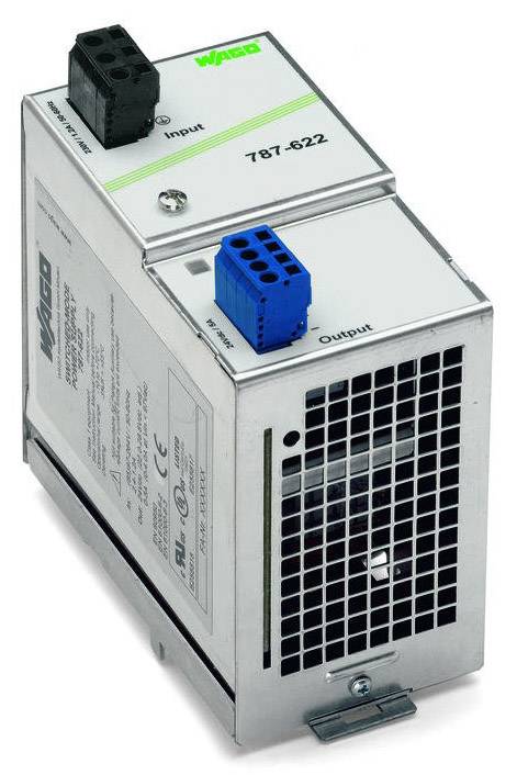 WAGO 787-622 Alimentatore per guida DIN 24 V/DC 5 A 120 W Num. uscite:1 x Contenuto 1 pz.