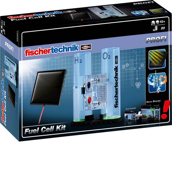 Kit di energie rinnovabili - Kit PROFI Fuel Cell FischerTechnik - kit di sperimentazione con celle a combustibile - Kit di energie rinnovabili - Kit PROFI Fuel Cell FischerTechnik - kit di sperimentazione con celle a combustibile -