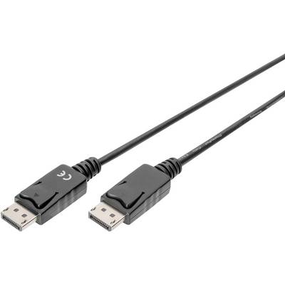 Digitus DisplayPort Cavo Spina DisplayPort, Spina DisplayPort 5.00 m Nero AK-340103-050-S doppia schermatura Cavo Displa-0