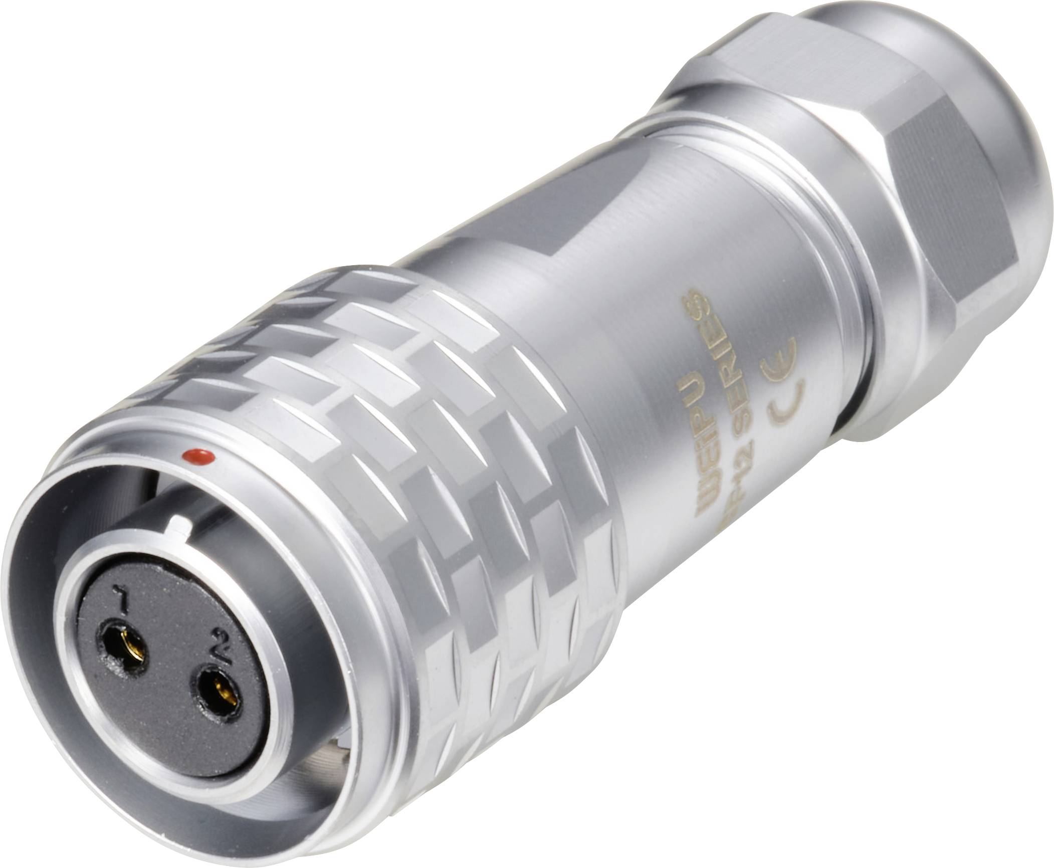 Weipu SF1210/S2 I Connettore circolare Presa dritta Tot poli: 2 Serie (connettore circolare): SF12 1 pz.-0