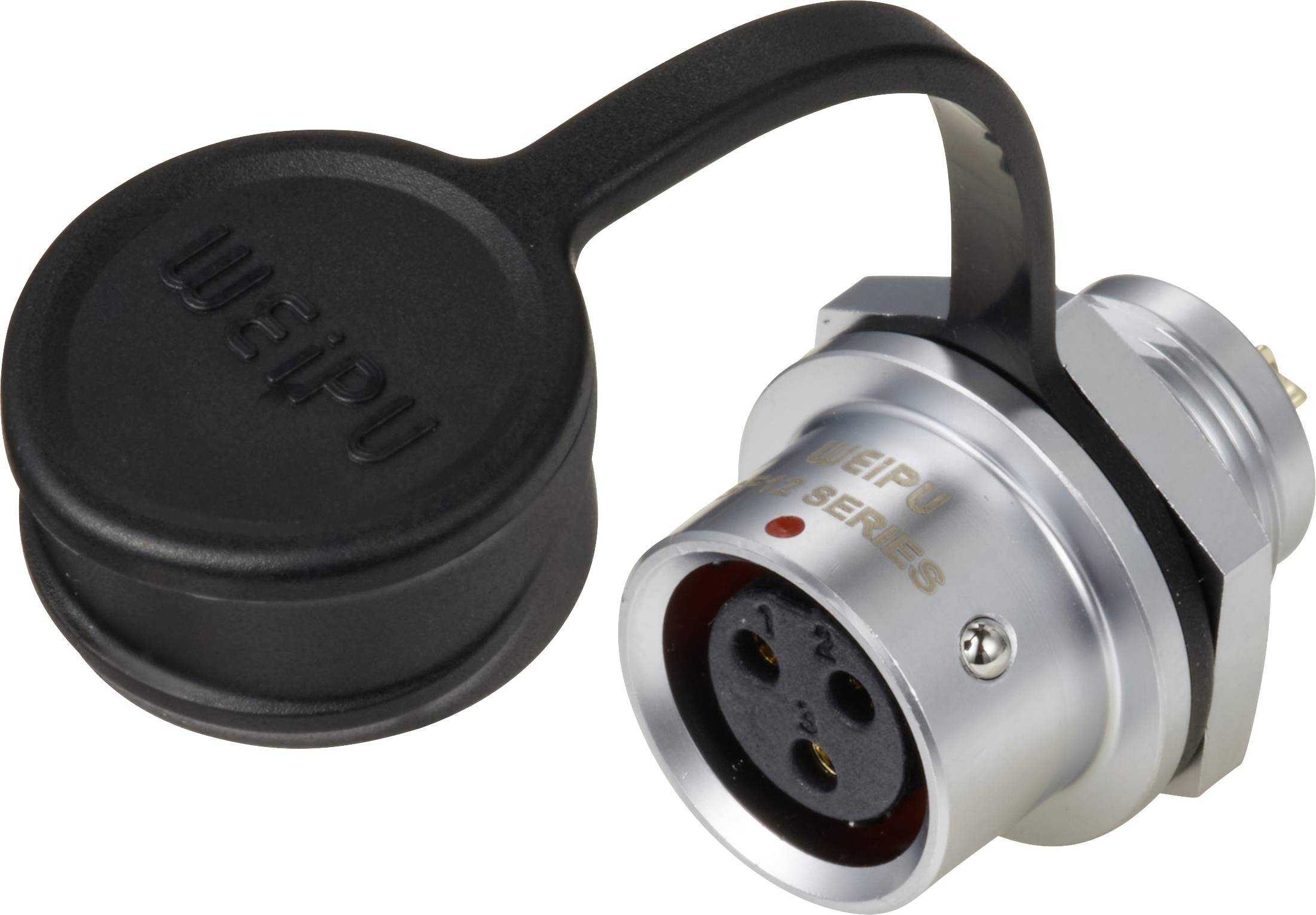 Weipu SF1212/S3 Connettore circolare Giunto dritto Tot poli: 3 Serie (connettore circolare): SF12 1 pz.-0