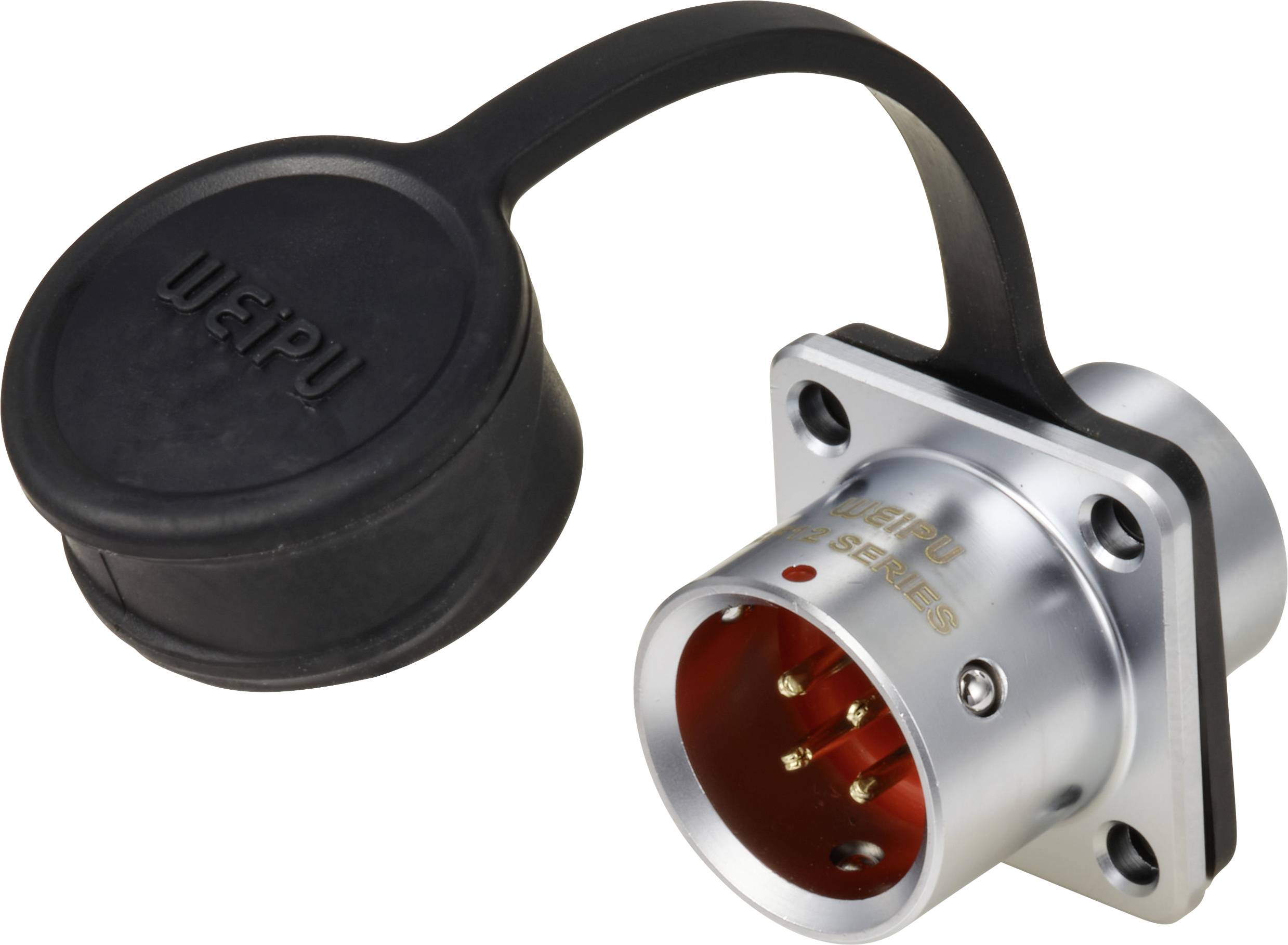 Weipu SF1213/P4 Connettore circolare Spina dritta Tot poli: 4 Serie (connettore circolare): SF12 1 pz.-0