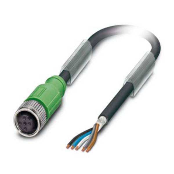 Phoenix Contact 1682951 Connettore confezionato per sensore o attuatore M12 Presa dritta 5.00 m Numero di poli: 5 1 pz.