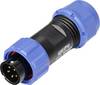 Weipu SP1310 / P 5 II Connettore circolare Spina dritta Tot poli: 5 Serie (connettore circolare): SP13 1 pz.