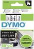 Etichette DYMO D1 40913 Poliestere Colore Nastro: Bianco Colore carattere:Nero 9 mm 7 m