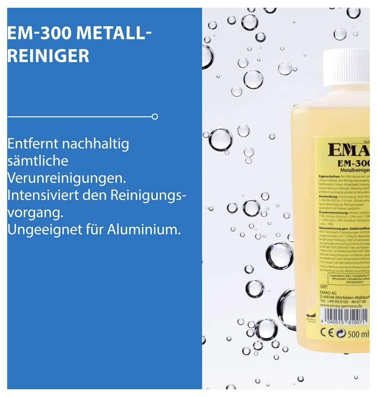 Emag EM-300 Concentrato detergente pannelli 500 ml-1