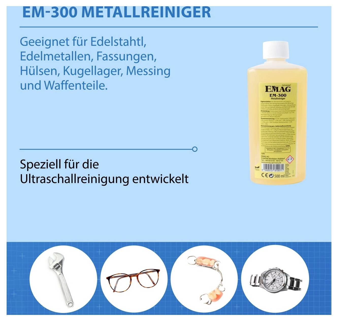 Emag EM-300 Concentrato detergente pannelli 500 ml-2