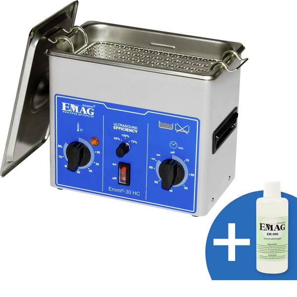 Lavatrici ad ultrasuoni - Emag EMMI 30HC Lavatrice ad ultrasuoni 500 W 3 l - Lavatrici ad ultrasuoni - Emag EMMI 30HC Lavatrice ad ultrasuoni 500 W 3 l -
