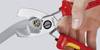 Knipex 95 16 200 Cesoia VDE per cavi Adatto per (isolamento) Cavi in alluminio e rame, fili singoli e multipli 20 mm 70 mm² 0