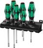 Kit cacciaviti Officina e meccanica 6 parti Wera 334/6 Taglio, Croce Phillips