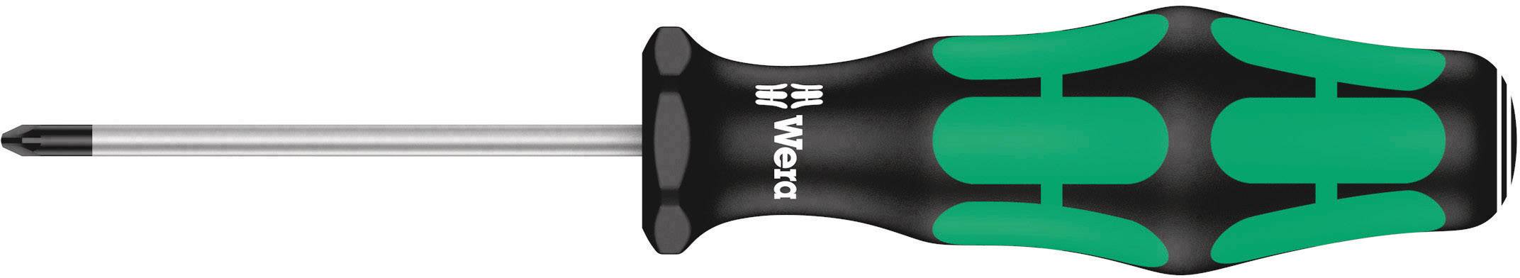Cacciavite con impugnatura ergonomica e punta a croce, adatto per lavori di precisione e utilizzo confortevole.