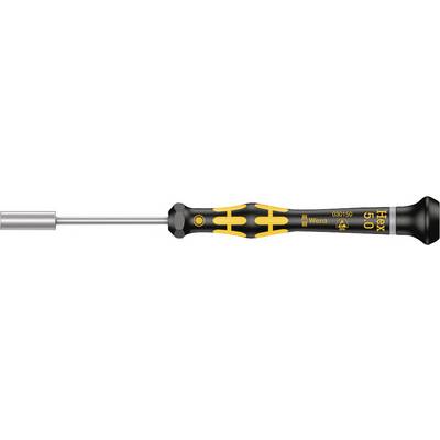 Cacciavite con impugnatura nera e dettagli gialli, adatto per viti Torx misura T6, marca nominata.