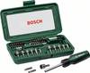 Bosch Accessories Promoline 2607019504 Kit inserti 46 parti Taglio, Croce Phillips, Croce Pozidriv, Esalobo Interno (TX), Brugola interna