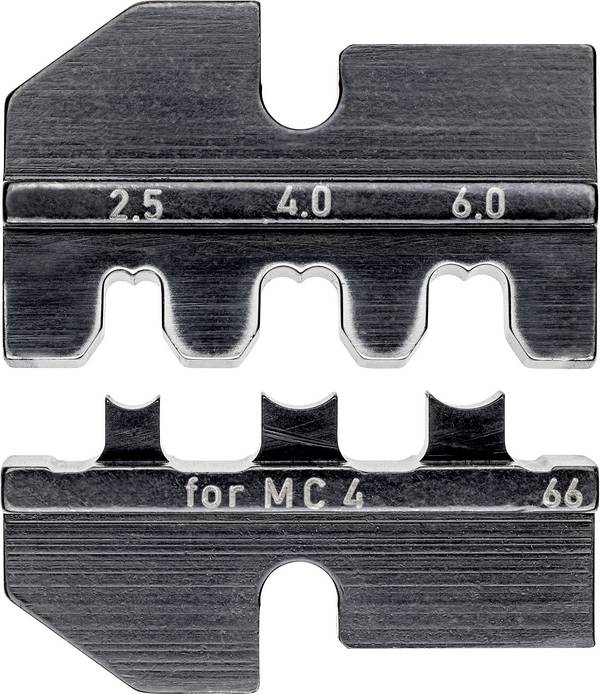 Knipex  97 49 66 Matrice di crimpaggio Connettore per applicazioni solari Adatto per MC4 2.5 fino a 6 mm²   Adatto per marchio (Pinze) Knipex 97 43 200, 97 43 E, 97 43 E AUS, 97 43 E UK, 97 43 E US