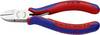 Knipex 77 02 130 Elettronica e meccanica di precisione Tronchese laterale con sfaccettatura 130 mm