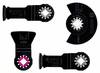 4 parti Bosch Accessories GOP-Zubehör Boden-/Einbau-Set 4-tlg. Adatto per marchio (utensile multifunzione) Fein, Makita, Bosch, Milwaukee, Metabo 1 KIT