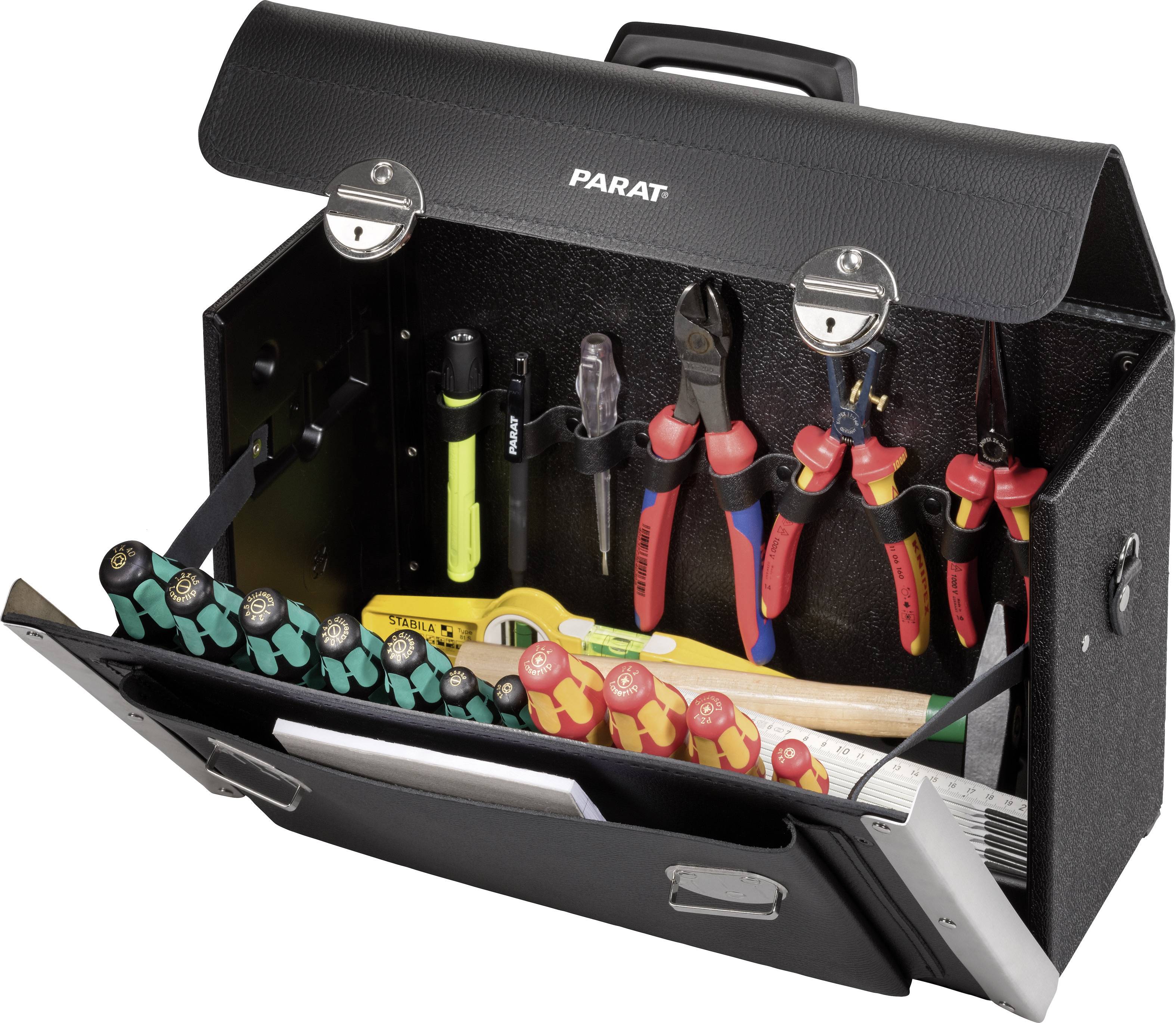 Borsa Portautensili Roll-Up Parat Basic - 15 Tasche, Nero, Per Attrezzi - Foto 4