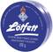 Barattolo blu con la scritta 'Lötfett', 100 g. Logo del marchio e denominazione multilingue per grasso protettivo per saldature.