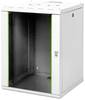 Digitus DN-19 16U-6/6 Armadio rack da parete 19" (L x A x P) 600 x 820 x 600 mm 16 U Grigio (RAL 7035)