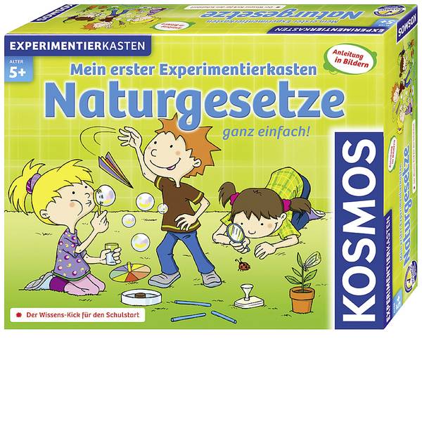 Kit di apprendimento natura - Kosmos 602079 Mein erster Experimentierkasten - Naturgesetze Kit esperimenti da 5 anni - Kit di apprendimento natura - Kosmos 602079 Mein erster Experimentierkasten - Naturgesetze Kit esperimenti da 5 anni -