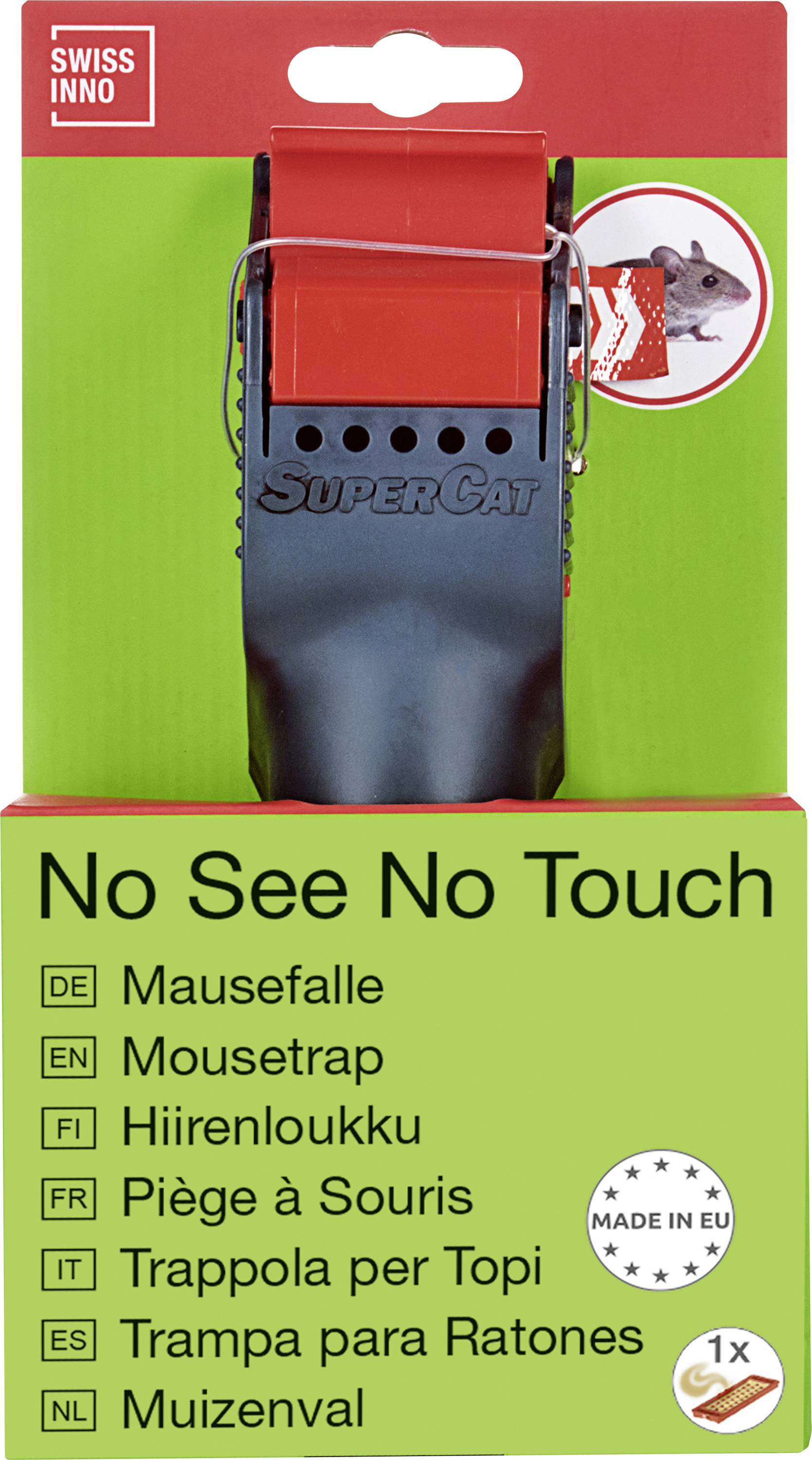 Swissinno No See No Touch Trappola per i topi Principio di funzionamento Adesivo 1 pz.-0