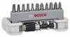 Bosch Accessories 2608522130 Kit inserti 12 parti Taglio, Croce Phillips, Croce Pozidriv, Esalobo Interno (TX)