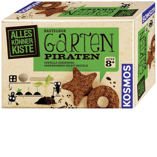 Kit di apprendimento natura - Kosmos 604028 Garten-Piraten Scatola per il fai da te da 8 anni - Kit di apprendimento natura - Kosmos 604028 Garten-Piraten Scatola per il fai da te da 8 anni -