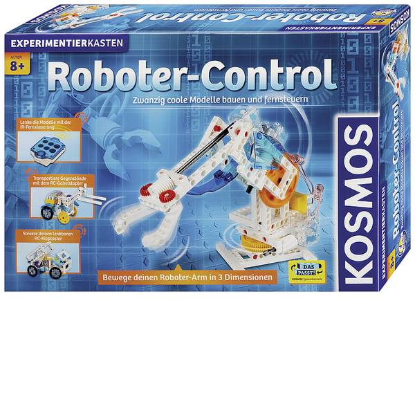 Kit di apprendimento chimica - Kosmos Roboter-Control 620370 Kit esperimenti da 8 anni - Kit di apprendimento chimica - Kosmos Roboter-Control 620370 Kit esperimenti da 8 anni -