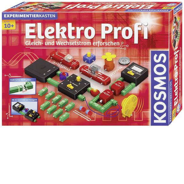Kit esperimenti e pacchetti di apprendimento - Kosmos 620813 Elektro Profi Kit esperimenti da 10 anni - Kit esperimenti e pacchetti di apprendimento - Kosmos 620813 Elektro Profi Kit esperimenti da 10 anni -
